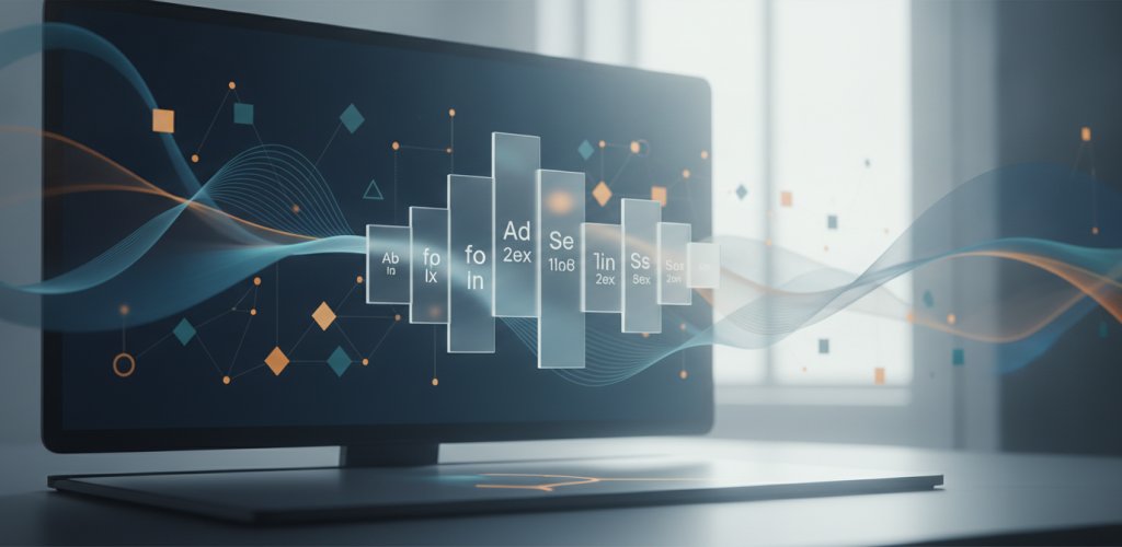 Dijital Arayüzlerde Tipografik Ölçekleme ve Akışkan Tasarım Mimarisi